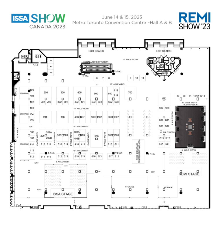 Floor Plan ISSA Canada Show 2025